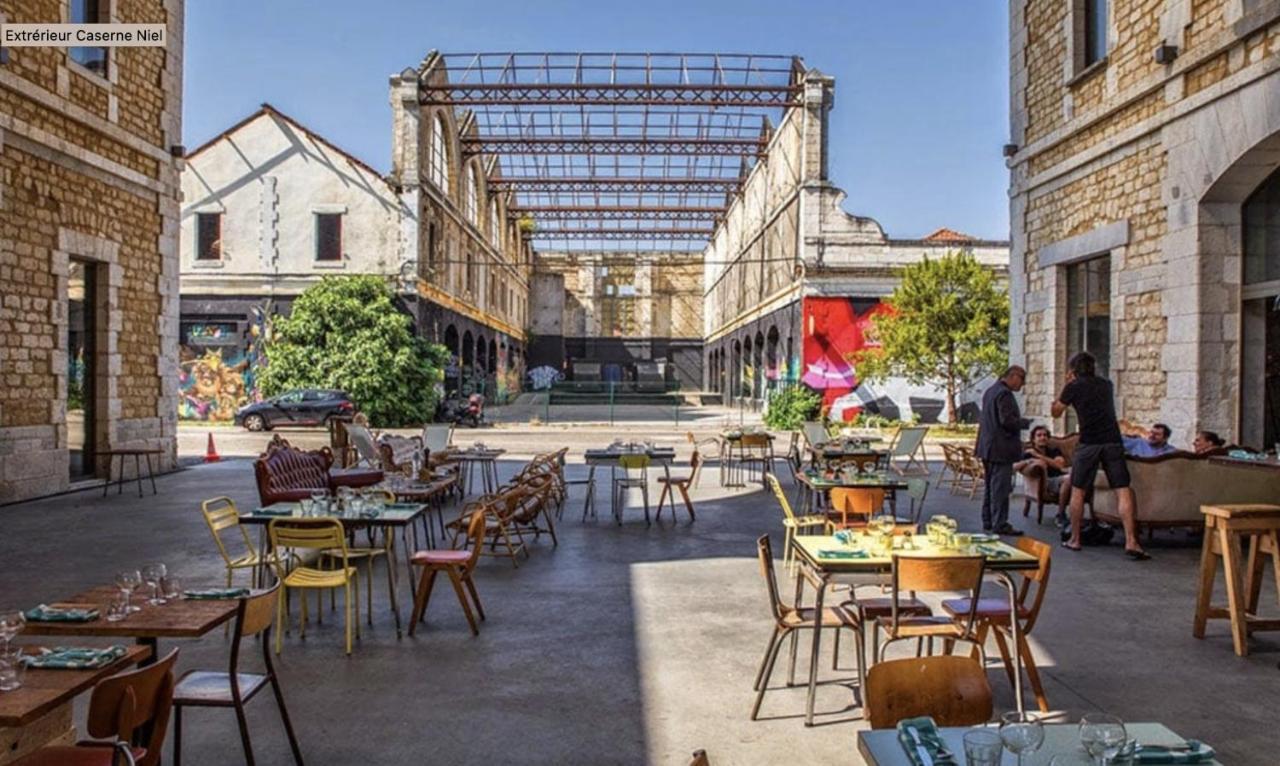 Chambre Darwin Sdb Wc Et Terrasse Prives Bordeaux Kültér fotó